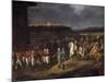 Detail of Emperor Napoleon I Meets English Prisoners in Astorga by Hippolyte Lecomte-null-Mounted Photographic Print