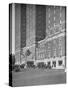 Detail of entrance front, Hotel Statler, Buffalo, New York, 1923-null-Stretched Canvas