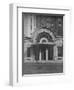 Detail of entrance, Hotel Hamilton, Washington DC, 1923-null-Framed Photographic Print