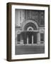 Detail of entrance, Hotel Hamilton, Washington DC, 1923-null-Framed Photographic Print