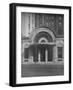 Detail of entrance, Hotel Hamilton, Washington DC, 1923-null-Framed Photographic Print