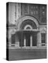 Detail of entrance, Hotel Hamilton, Washington DC, 1923-null-Stretched Canvas