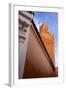 Detail of Entrance of Khosta Mosque, and Minaret, Medina, Marrakech, Morocco, North Africa, Africa-Guy Thouvenin-Framed Photographic Print