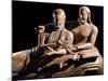 Detail of Etruscan Sarcophagus of the Spouses-null-Mounted Photographic Print