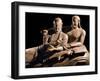 Detail of Etruscan Sarcophagus of the Spouses-null-Framed Photographic Print