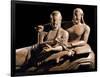 Detail of Etruscan Sarcophagus of the Spouses-null-Framed Photographic Print