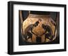 Detail of Etruscan Vase Depicting Achilles and Ajax Playing Dice-null-Framed Photographic Print
