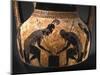Detail of Etruscan Vase Depicting Achilles and Ajax Playing Dice-null-Mounted Photographic Print