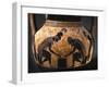 Detail of Etruscan Vase Depicting Achilles and Ajax Playing Dice-null-Framed Photographic Print