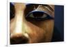 Detail of Eyes in Egyptian Wooden Coffin-null-Framed Photographic Print