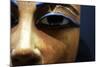 Detail of Eyes in Egyptian Wooden Coffin-null-Mounted Photographic Print