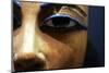 Detail of Eyes in Egyptian Wooden Coffin-null-Mounted Photographic Print