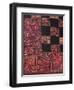 Detail of Fabric for Funeral Cloak, from Peru-null-Framed Giclee Print