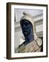 Detail of Face of Marble Statue of Dacian-null-Framed Giclee Print