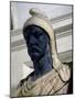 Detail of Face of Marble Statue of Dacian-null-Mounted Giclee Print