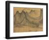 Detail of Fishermen's Evening Song by Xu Daoning-null-Framed Photographic Print