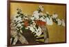 Detail of Flower Carts Edo Period Screen-null-Framed Giclee Print