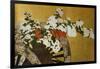 Detail of Flower Carts Edo Period Screen-null-Framed Giclee Print