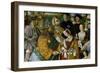 Detail of Fresco Painting of Frederick III's Betrothal to Eleonora of Portugal by Pinturicchio-S. Vannini-Framed Giclee Print