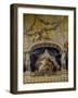 Detail of Frescoed Ceiling of the Golden Age Hall-Fedele Fischetti-Framed Giclee Print