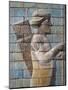 Detail of Frieze of Archers of Polychrome Glazed Brick, from Palace of Darius I, from Shush-null-Mounted Giclee Print