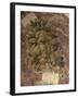 Detail of Fruits and Leaves, from the Last Supper-null-Framed Art Print