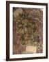 Detail of Fruits and Leaves, from the Last Supper-null-Framed Art Print