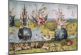 Detail of Garden of Earthly Delights, no.3, c.1505-Hieronymus Bosch-Mounted Giclee Print