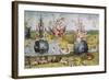 Detail of Garden of Earthly Delights, no.3, c.1505-Hieronymus Bosch-Framed Giclee Print