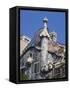 Detail of Gaudi's Casa Batllo, Barcelona, Spain-Jeanne Rawlings-Framed Stretched Canvas