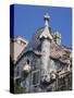 Detail of Gaudi's Casa Batllo, Barcelona, Spain-Jeanne Rawlings-Stretched Canvas