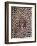 Detail of Geometric Mosaic with Dionysus at Centre Discovered in Roman Villa in Corinth, Greece-null-Framed Giclee Print