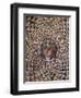 Detail of Geometric Mosaic with Dionysus at Centre Discovered in Roman Villa in Corinth, Greece-null-Framed Giclee Print