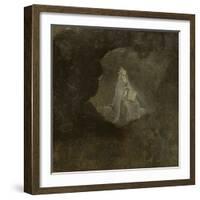 Detail of God from the Creation of the World-Hieronymus Bosch-Framed Giclee Print