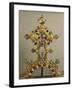 Detail of Gold and Gems Cross with Relics of Passion-null-Framed Giclee Print