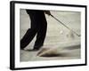 Detail of Golfer Blasting Out of Sand Trap-null-Framed Photographic Print