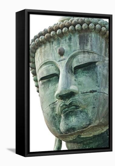 Detail of Great Buddha of Kamakura-null-Framed Stretched Canvas
