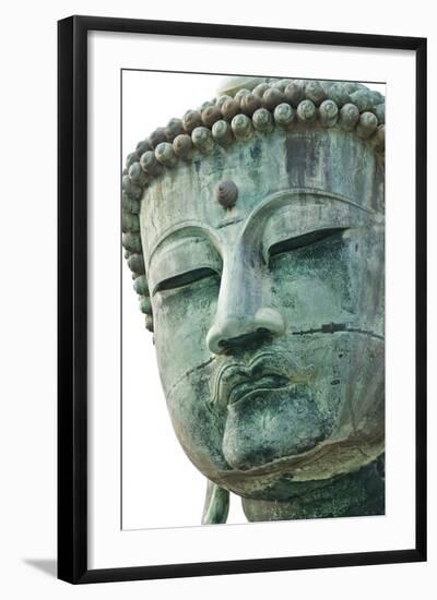 Detail of Great Buddha of Kamakura-null-Framed Photographic Print