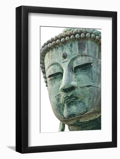 Detail of Great Buddha of Kamakura-null-Framed Photographic Print