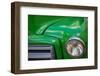 Detail of green classic American GMC truck in Trinidad, Cuba-Janis Miglavs-Framed Photographic Print