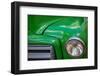 Detail of green classic American GMC truck in Trinidad, Cuba-Janis Miglavs-Framed Photographic Print