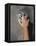 Detail of Hand on Wall Climbing Grip-null-Framed Stretched Canvas