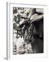 Detail of Hands with Climbing Equipments-Paul Sutton-Framed Photographic Print