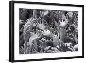 Detail of Hands-Stuart Black-Framed Photographic Print