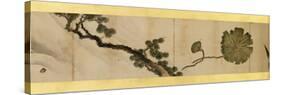 Detail of Handscroll with Miscellaneous Images, Edo Period, 1839-Katsushika Hokusai-Stretched Canvas
