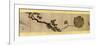 Detail of Handscroll with Miscellaneous Images, Edo Period, 1839-Katsushika Hokusai-Framed Giclee Print