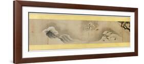 Detail of Handscroll with Miscellaneous Images, Edo Period, 1839-Katsushika Hokusai-Framed Giclee Print