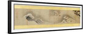 Detail of Handscroll with Miscellaneous Images, Edo Period, 1839-Katsushika Hokusai-Framed Premium Giclee Print