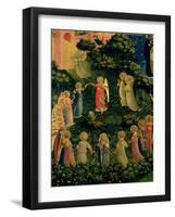 Detail of Heaven from the Last Judgement-Fra Angelico-Framed Giclee Print