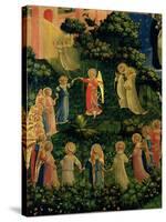 Detail of Heaven from the Last Judgement-Fra Angelico-Stretched Canvas